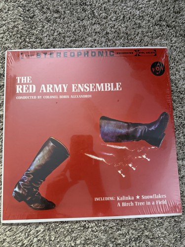 Red army ensemble conducted - red,