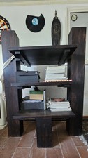libreria teak massello di