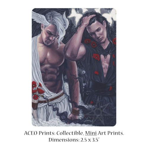 Fantasy art aceo - art, print