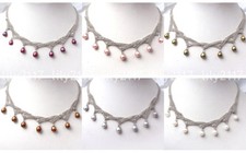 Collana con ciondolo perle