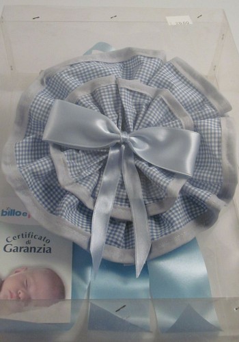 Fiocco nascita azzurro - nascita, fuori