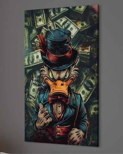 Quadro tela dagobert - tela, duck