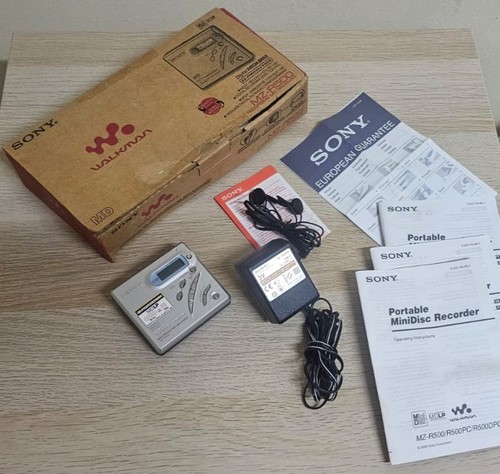 Sony r500 minidisc walkman - mz-r500,