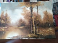 quadri  olio su tela  firmati  ,  paesaggi