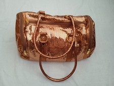 Borsa da spalla bronzo con