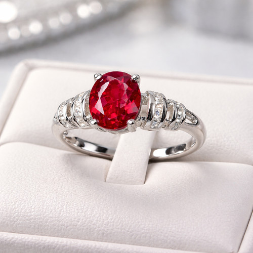 Anello regalo matrimonio ovale