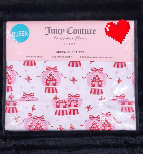 Juicy couture pink snowglobe - juicy,
