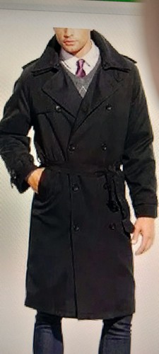 Trench cappotto doppiopetto