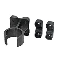 Supporto plastica nera per - plastica,