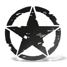 Army military star sticker - us,