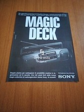1989 SONY RADIO REGISTRATORE