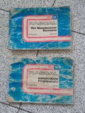 Libretto Uso e Manutenzione BEDFORD RASCAL + SERVICE anno 1988  RARO set 2 pezzi