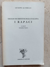 I RAPACI SAGGIO di ORNITOLOGIA