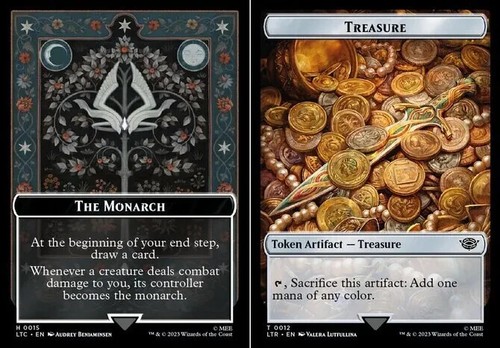 Mtg gettone double face - mtg,