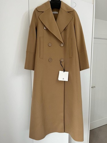 Cappotto cammello doppiopetto