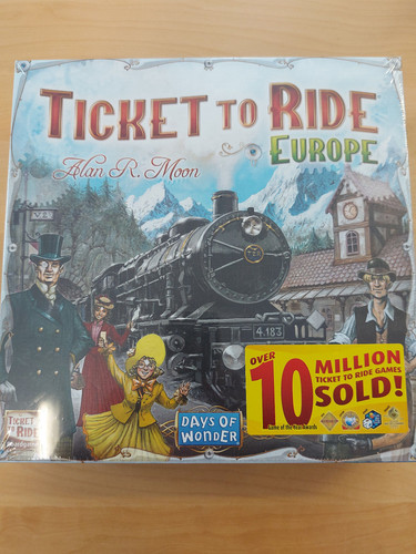 Ticket ride europe days - ticket, to