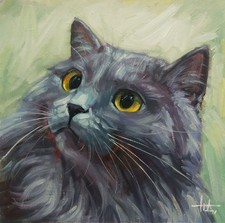 Dipinto a olio fatto a mano