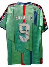 Maglia Ronaldo Nazario firmata