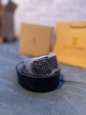 Cintura uomo Burberry nera 110
