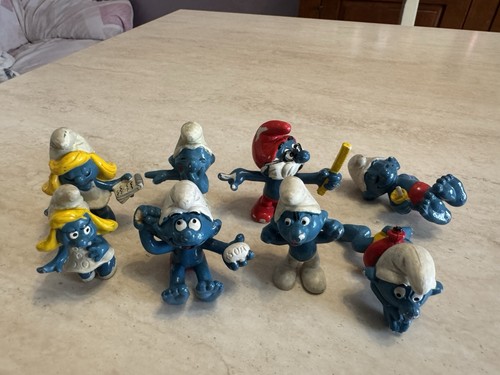 Puffo schleich peyo lotto - peyo, 8