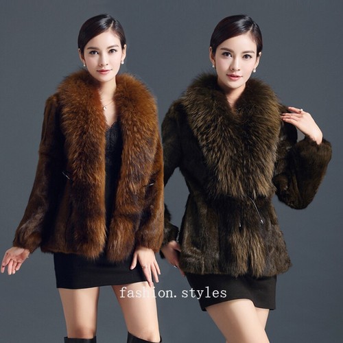Cappotto pelliccia procione - cappotto,