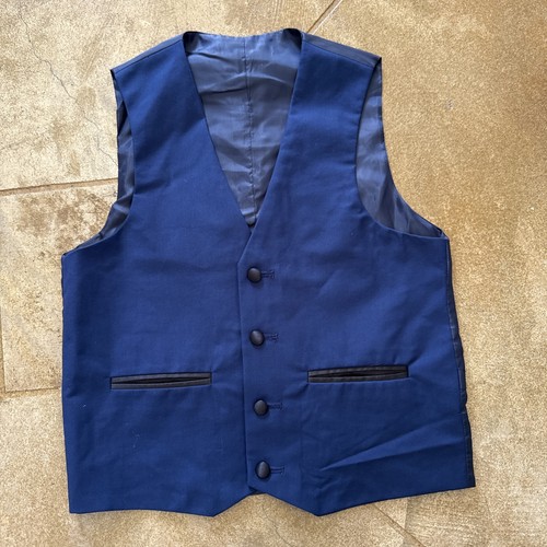 Gilet formale ragazzo blu navy