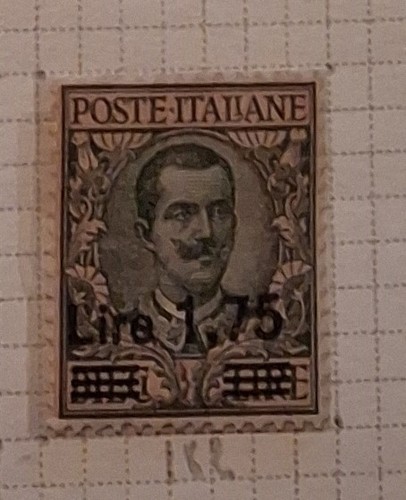 Francobollo italia 1924 - francobollo, 1924-25