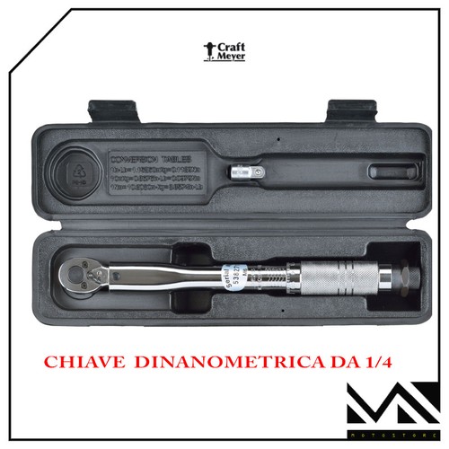 Chiave dinanometrica 4 - chiave, 1/4