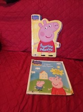Peppa Pig 2 Album Figurine Pelosine Prima Ed.Gedis 2008 Completo Ottimo merlin