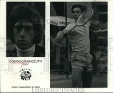 1975 Press Photo Tennis Player
