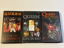 QUEEN LIVE VIDEO VHS MUSIC