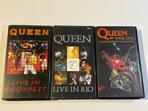 Queen live video vhs - vhs, music