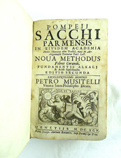 LIBRO ANTICO 1695 DOTTORE