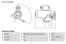 0 986 024 710 Bosch Motorino