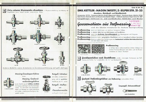 Kettler rubinetteria fabbrica