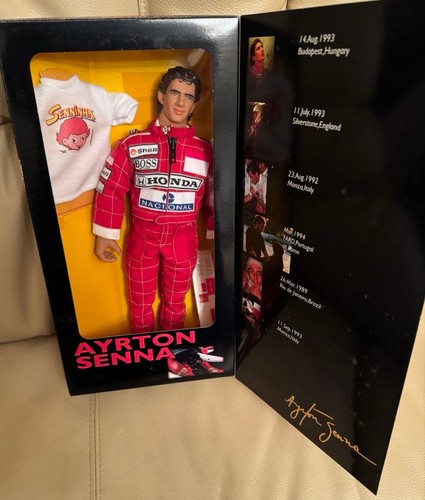 Action figure ayrton - ayrton, senna