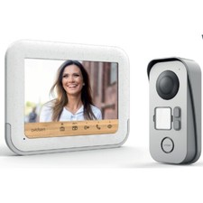 KIT VIDEOCITOFONO  MONOFAMILIARE ECOSOSTENIBILE AVIDSEN 112282 SMART RFID