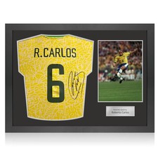 Maglia del Brasile autografata