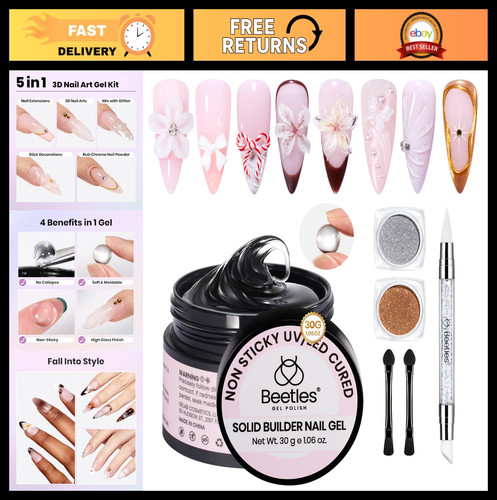 Kit nail art gel - 3d, di