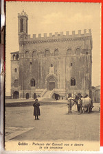 POSTCARD GUBBIO UNTRAVELED