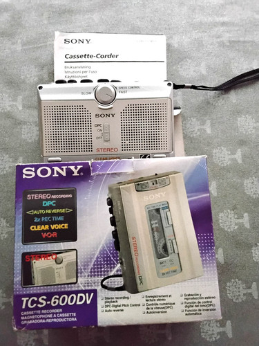 Sony tcs 600 walkman stereo - walkman,