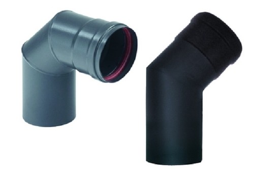 Tubo curva gomito stufa - curva, pellet