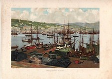 Stampa antica GENOVA VEDUTA