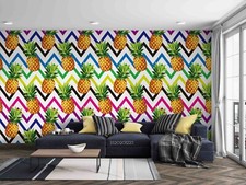 Carta da parati 3D Ananas