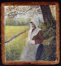 DIPINTO A OLIO ANONIMO XX