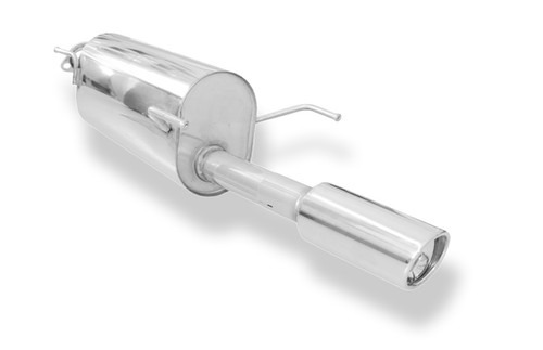 Fox sportauspuff 1x90mm con - 1x90mm,