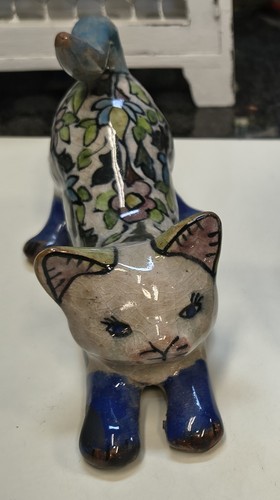 Statuetta gatto vintage - statuetta, in