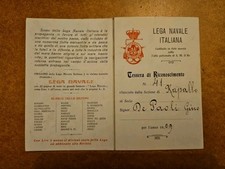 Tessera Lega Navale