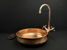 Lussuoso lavabo vaso rame