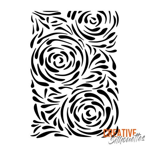 Stencil modello swirl - swirl,